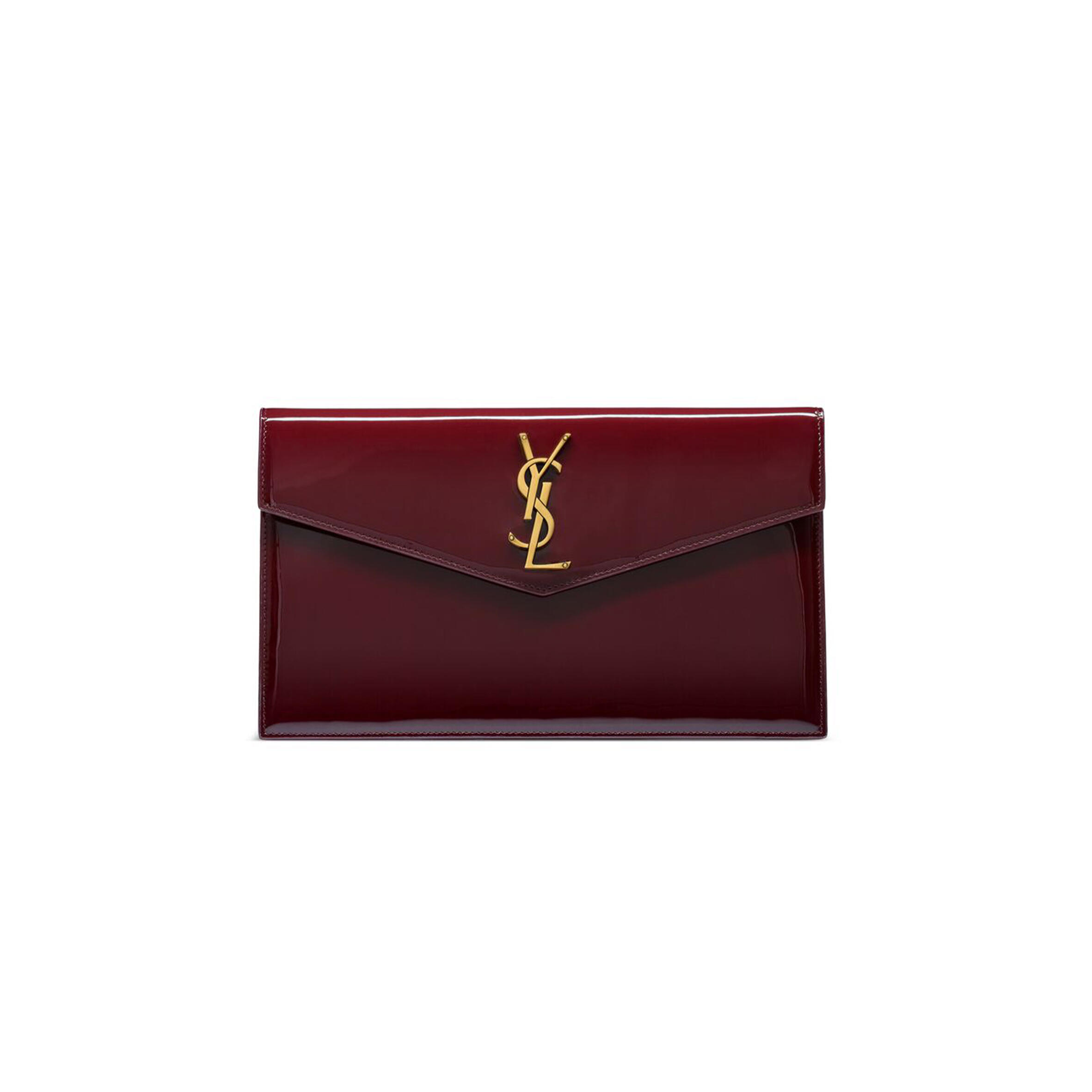 Y51 UPTOWN POUCH IN PATENT LEATHER 565739B870W6413 (27*16*2cm) Master Quality